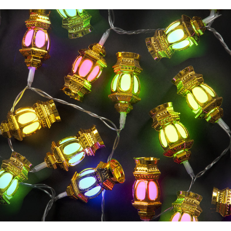 The Seasonal Aisle Finnigan 40Light LED Novelty String Light Wayfair